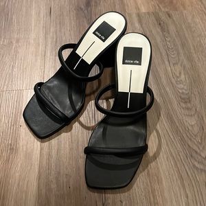 Dolce Vita Noles Black Heels 8.5